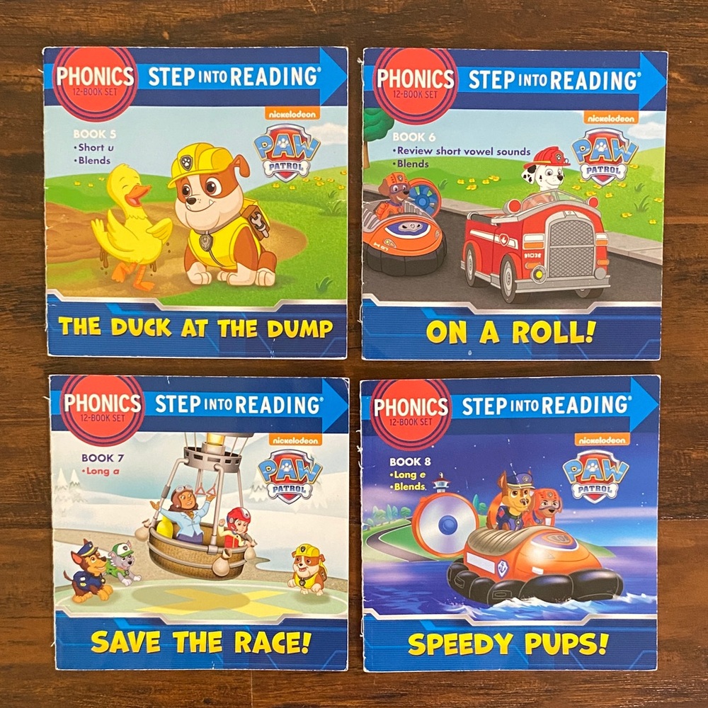12 Books: PAW Patrol Colors & Numbers & Paw Patrol Step into Reading Set - Picture 4 of 12